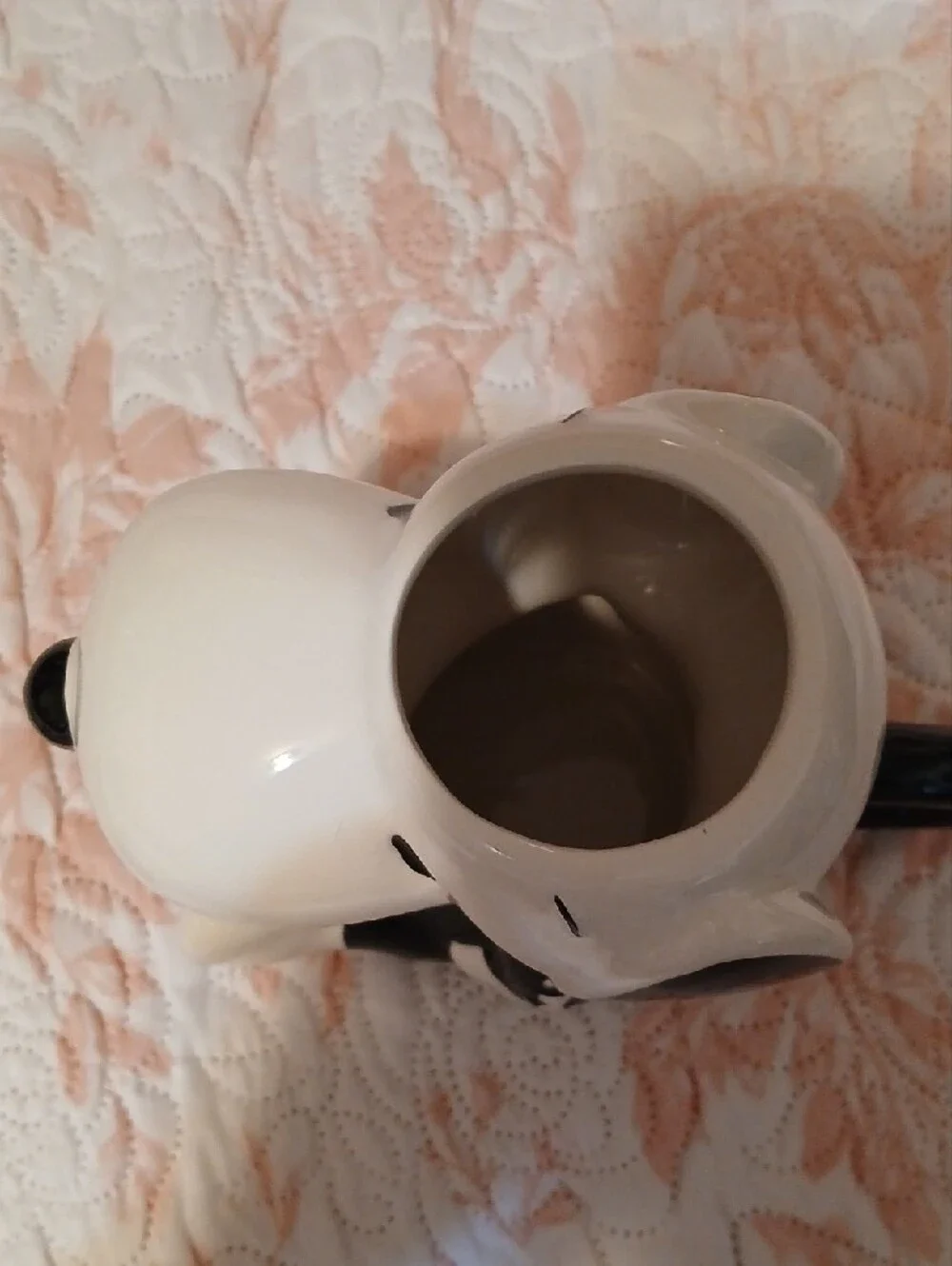 Snoopy Ceramic Character Mug in Black and White - Home Accents